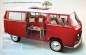 Preview: Volkswagen T2 Transporter Modellprogramm 1968 "The car that comes in a box" Automobilprospekt (0212)
